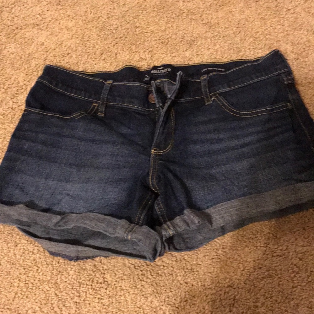 Dark Blue denim shorts from Hollister